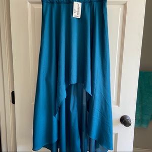 Hi-Low Skirt - South Moon Under - Teal - NWT